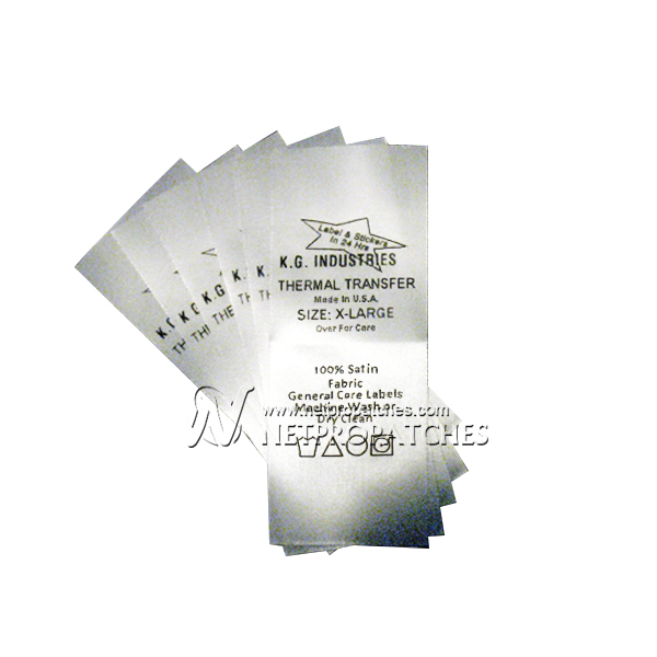 Printing Washing label
